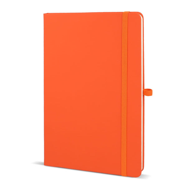 Taccuino PU Sora A5 Arancione - personalizzabile con logo