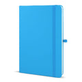 Taccuino PU Sora A5 azzurro - personalizzabile con logo