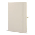 Taccuino PU Sora A5 Beige - personalizzabile con logo