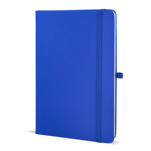 Taccuino PU Sora A5 Blu - personalizzabile con logo