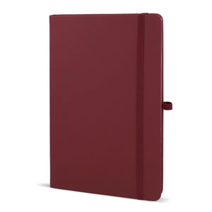 Taccuino PU Sora A5 Bordeaux - personalizzabile con logo