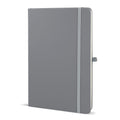 Taccuino PU Sora A5 grigio - personalizzabile con logo
