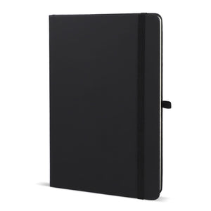 Taccuino PU Sora A5 Nero - personalizzabile con logo
