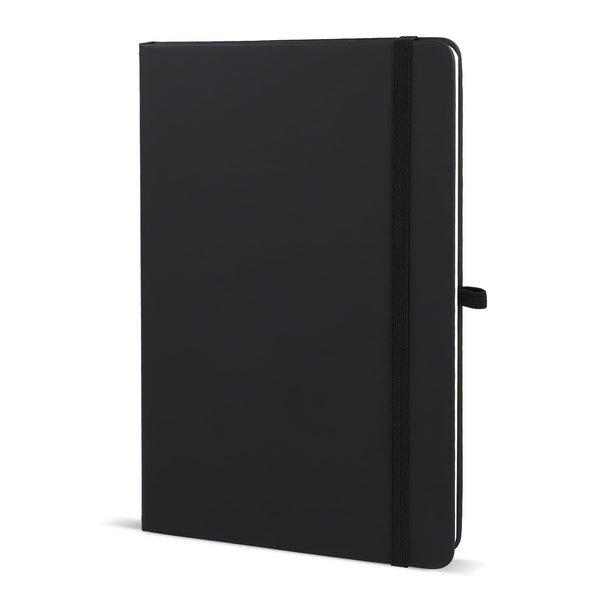 Taccuino PU Sora A5 Nero - personalizzabile con logo