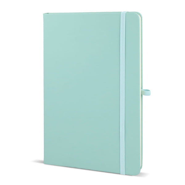 Taccuino PU Sora A5 verde calce - personalizzabile con logo