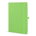 Taccuino PU Sora A5 verde - personalizzabile con logo