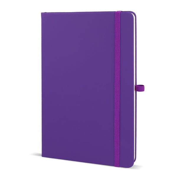 Taccuino PU Sora A5 Viola - personalizzabile con logo