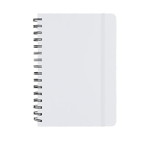 Taccuino Pusik bianco - personalizzabile con logo