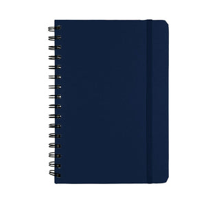 Taccuino Pusik blu navy - personalizzabile con logo
