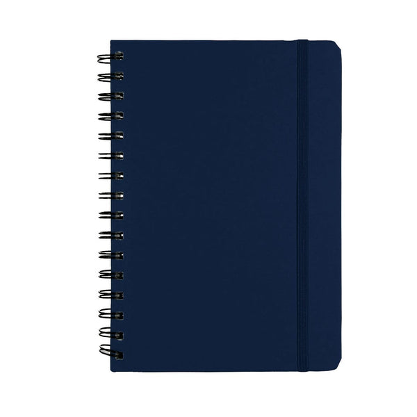 Taccuino Pusik blu navy - personalizzabile con logo