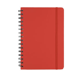 Taccuino Pusik rosso - personalizzabile con logo