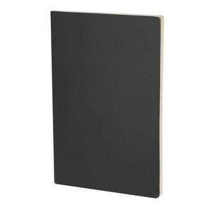Taccuino Qeton nero - personalizzabile con logo