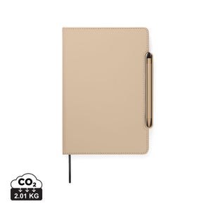 Taccuino ricaricabile 4 in 1 VINGA Baltimore beige - personalizzabile con logo