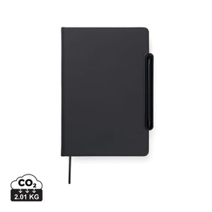Taccuino ricaricabile 4 in 1 VINGA Baltimore nero - personalizzabile con logo