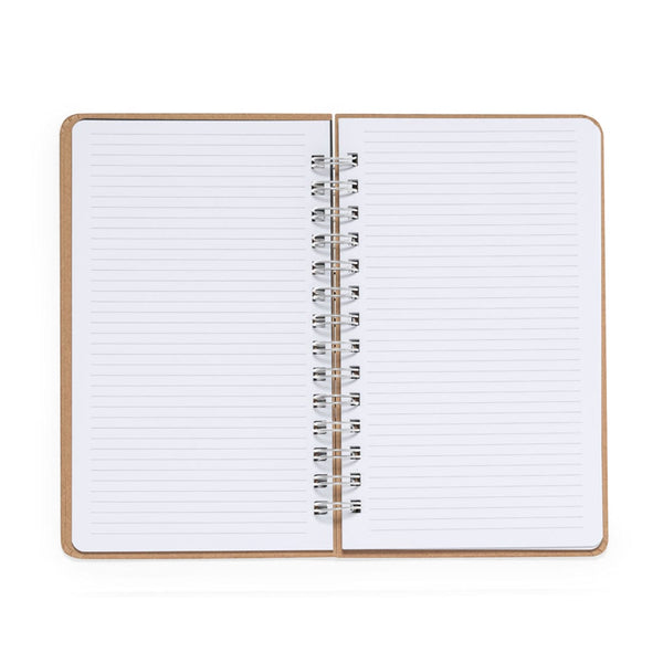 Taccuino Semi Astrida natural - personalizzabile con logo