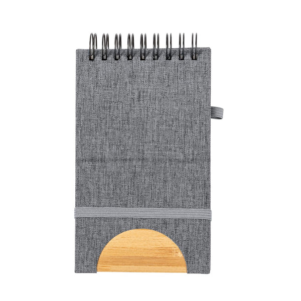 Taccuino Supporto Alyxa grey - personalizzabile con logo