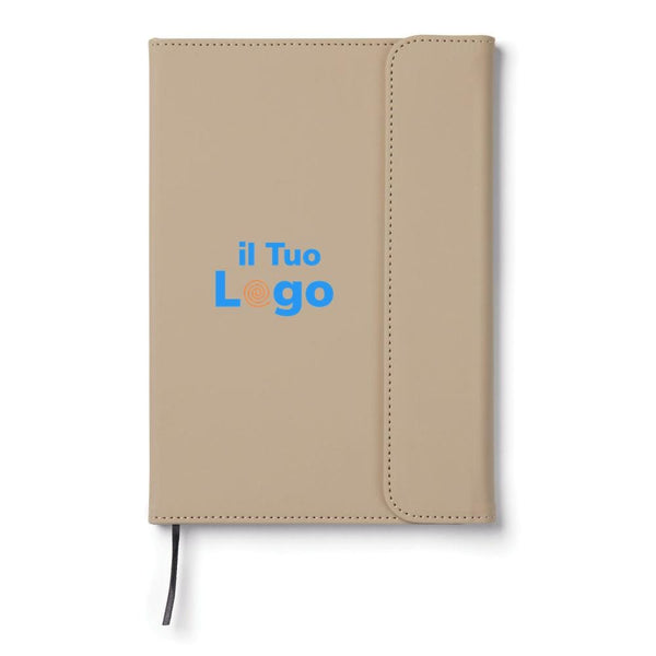 Taccuino VINGA Baltimore in carta e PU certificato GRS - personalizzabile con logo