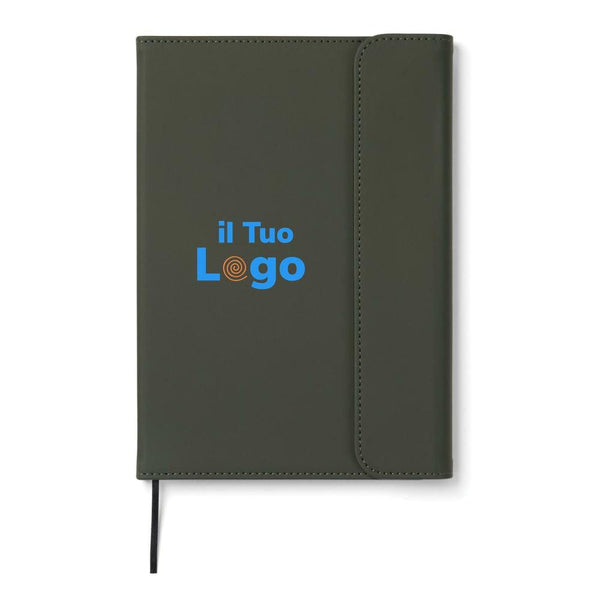 Taccuino VINGA Baltimore in carta e PU certificato GRS - personalizzabile con logo