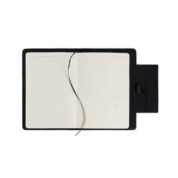 Taccuino VINGA Marlow GRS nero - personalizzabile con logo