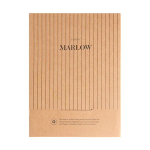 Taccuino VINGA Marlow GRS nero - personalizzabile con logo