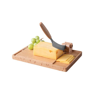 Tagliaformaggio BOSKA Lumberjack Amigo marrone - personalizzabile con logo