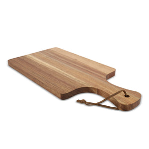 Tagliere in acacia 37 x 18 x 1,5 cm natural - personalizzabile con logo