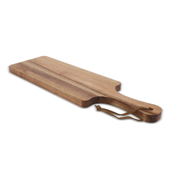 Tagliere in acacia 38 x 11,7 x 1,5 cm natural - personalizzabile con logo