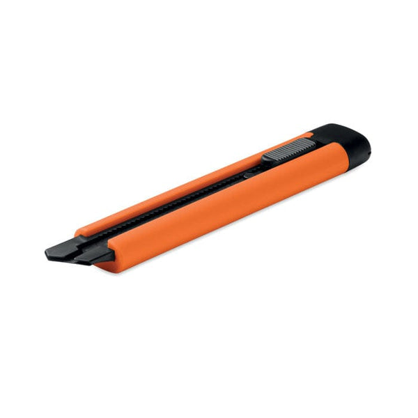 Taglierino grande retrattile arancione - personalizzabile con logo