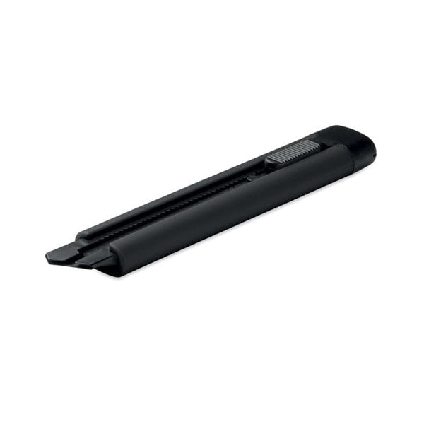 Taglierino grande retrattile Nero - personalizzabile con logo