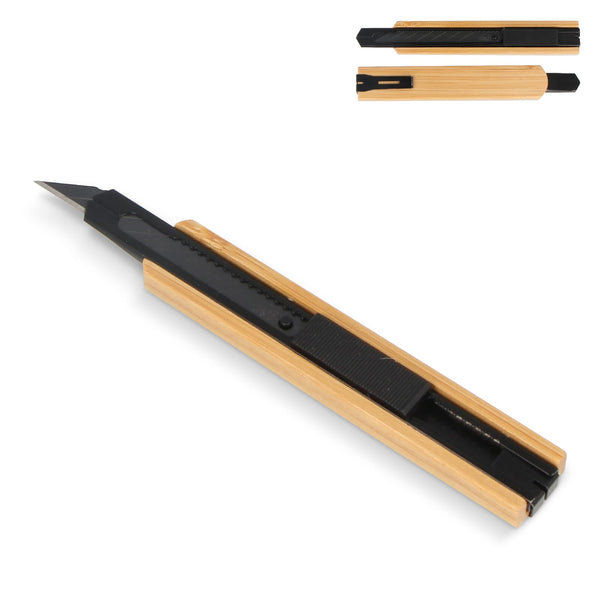 Taglierino Hobby Bamboo Nero - personalizzabile con logo