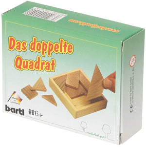 Tangram Personalizzato Double in Legno - personalizzabile con logo
