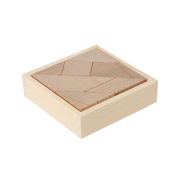 Tangram Personalizzato Double in Legno - personalizzabile con logo