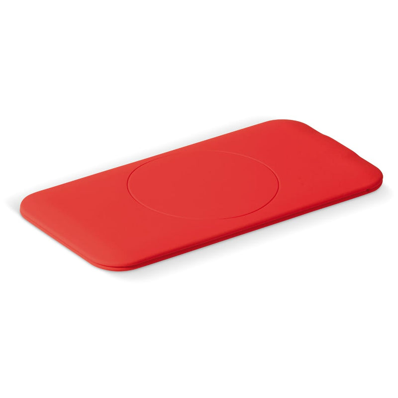 Tappetino di ricarica wireless Blade Air 5W Rosso - personalizzabile con logo