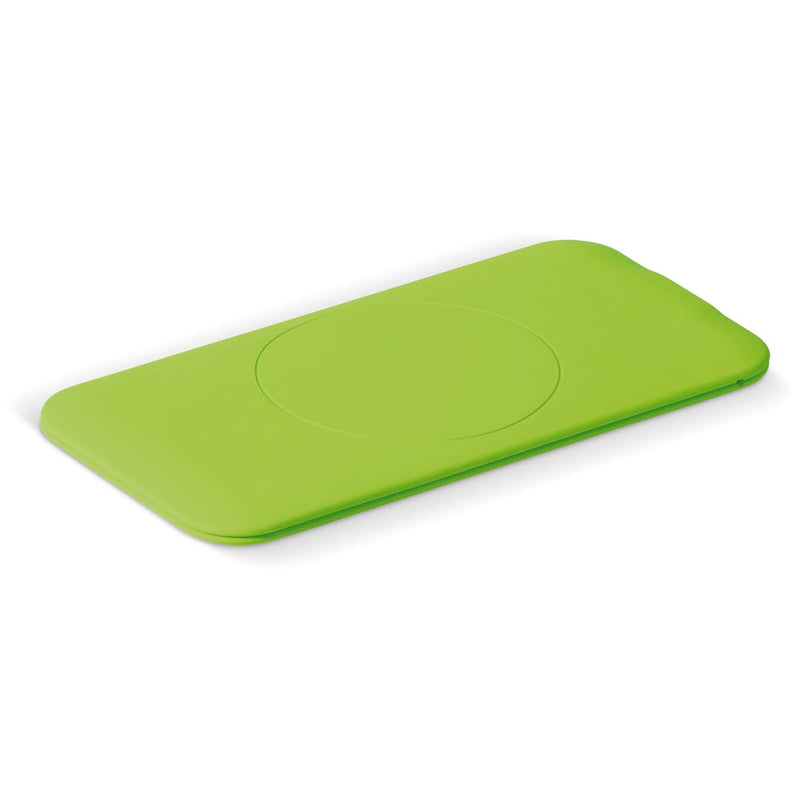 Tappetino di ricarica wireless Blade Air 5W verde - personalizzabile con logo