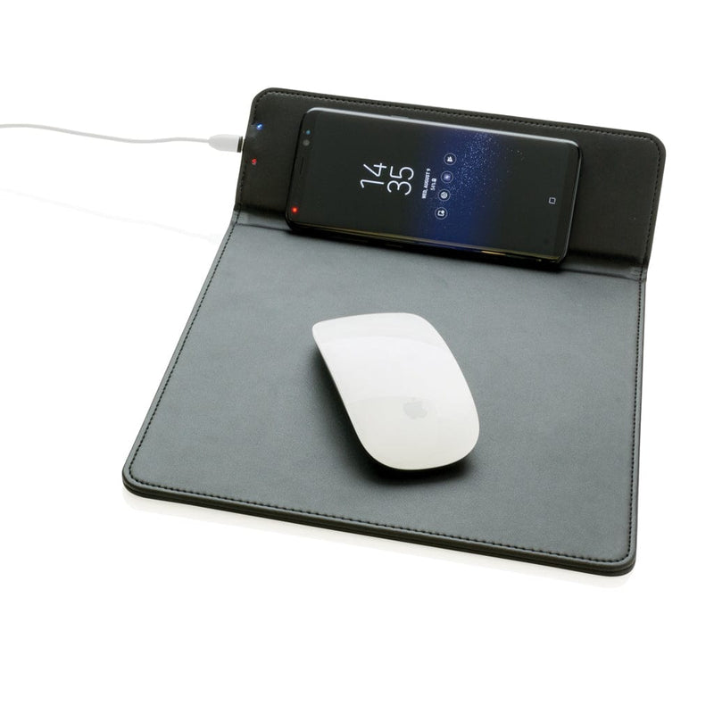 Tappetino mouse con ricarica wireless 5W Colore: nero €17.76 - P308.941
