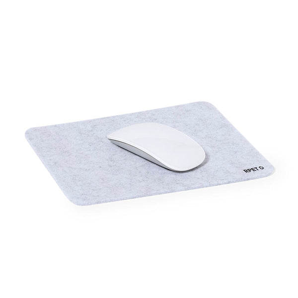 Tappetino Mouse Lena grigio - personalizzabile con logo