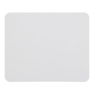 Tappetino per mouse full color 22 x 18 cm Bianco - personalizzabile con logo