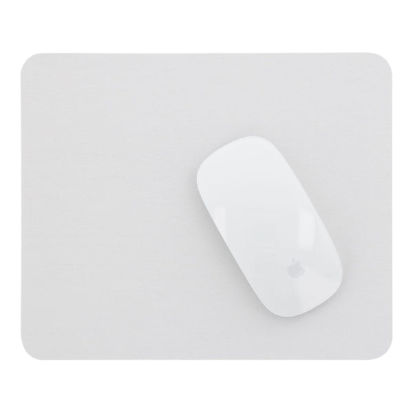 Tappetino per mouse full color 22 x 18 cm Bianco - personalizzabile con logo