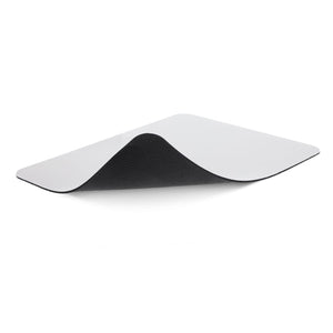 Tappetino per mouse full color 22 x 18 cm Bianco - personalizzabile con logo