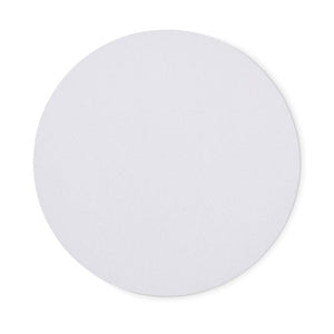 Tappetino per mouse rotondo sublimatico Bianco - personalizzabile con logo