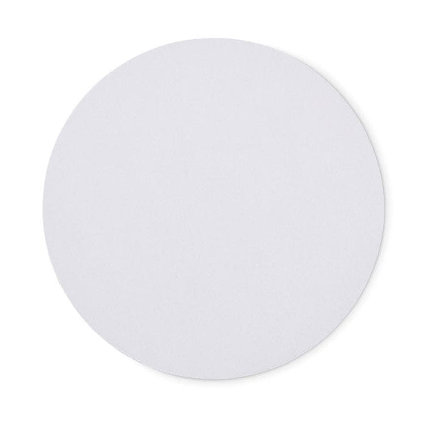 Tappetino per mouse rotondo sublimatico Bianco - personalizzabile con logo