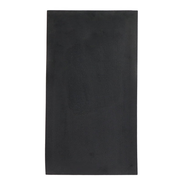 Tappeto da bar con stampa in sublimazione 44x25 cm Nero - personalizzabile con logo