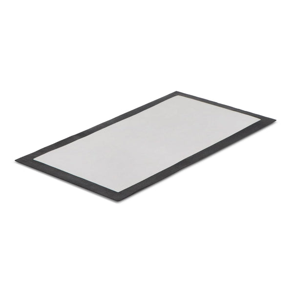 Tappeto da bar con stampa in sublimazione 44x25 cm Nero - personalizzabile con logo