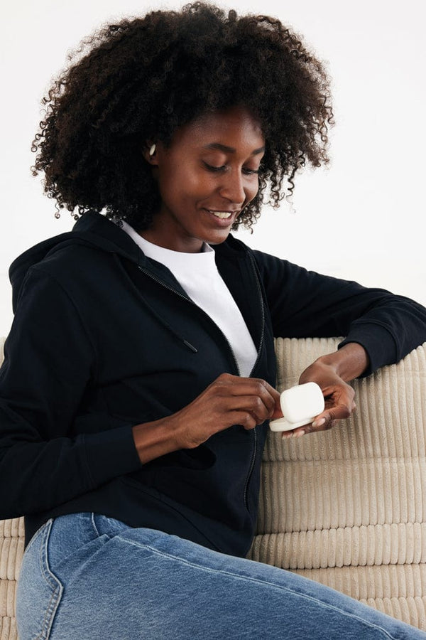 Tappi per orecchie Sereva beige - personalizzabile con logo