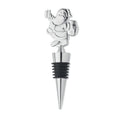 Tappo per bottiglia natalizio Color  Color argento - personalizzabile con logo