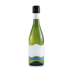 Tappo per bottiglia Nero - personalizzabile con logo