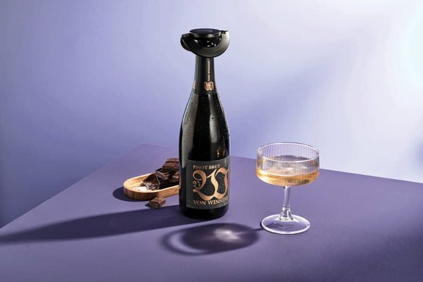Tappo per champagne AdHoc Gusto nero - personalizzabile con logo