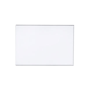 Targa da Tavolo Checken transparente - personalizzabile con logo