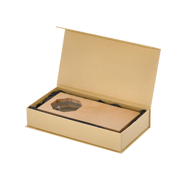Targa da Tavolo Taorex natural - personalizzabile con logo