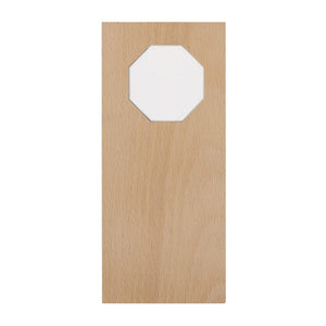 Targa da Tavolo Taorex natural - personalizzabile con logo